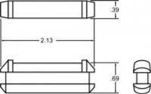 YRPH23R -- 23 SERIES FLEX-PIN (RED)